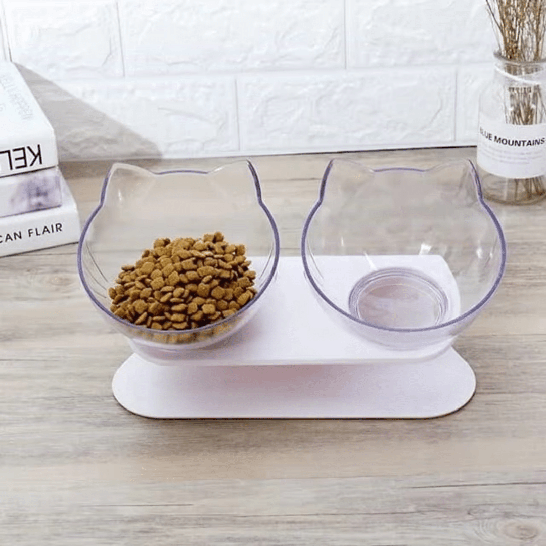 Adorable Orthopedic Anti-Vomiting Cat Bowls